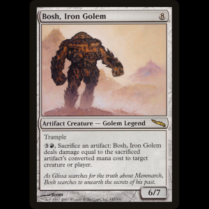 MTG Bosh, gólem de hierro (Bosh, Iron Golem) Mirrodin mrd#147