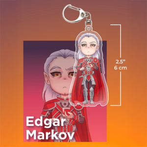 Mtg Commander Edgar Markov Gatherers Tavern Keychain Llavero