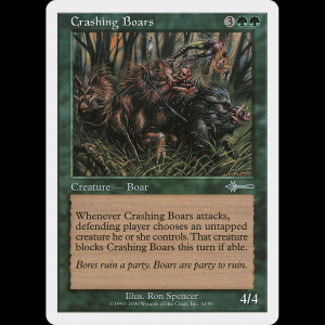 MTG Crashing Boars Beatdown Box Set btd#52