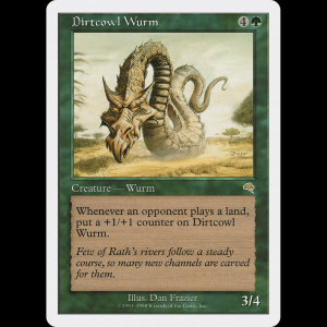 MTG Dirtcowl Wurm Battle Royale Box Set brb#19