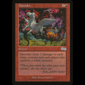 MTG Desorden (Disorder) Urza's Saga usg#181