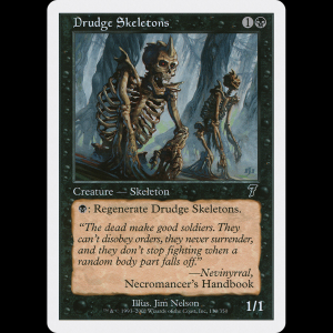 MTG Esqueletos esclavos (Drudge Skeletons) Seventh Edition 7ed#130