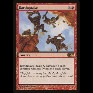 MTG Terremoto (Earthquake) Magic 2010 m10#134