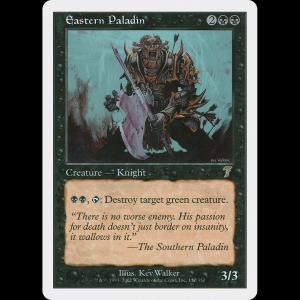MTG Paladín oriental (Eastern Paladin) Seventh Edition 7ed#132