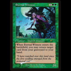 MTG Eternal Witness 30th Anniversary Play Promos p30a#12