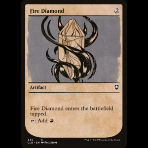 MTG Diamante flamígero (Fire Diamond) Commander Legends: Battle for Baldur's Gate clb#445