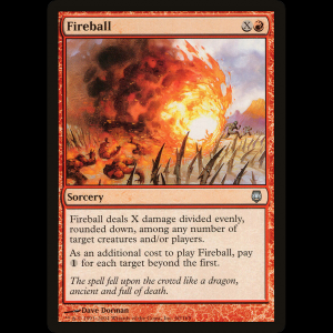 MTG Bola de fuego (Fireball) Darksteel dst#60