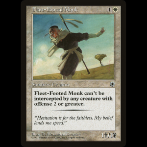 MTG Monje veloz (Fleet-Footed Monk) Portal por#15