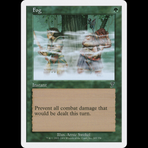 MTG Niebla (Fog) Seventh Edition 7ed#245