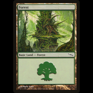 MTG Forest Mirrodin mrd#303