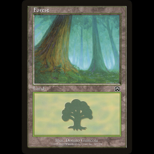 MTG Bosque (Forest) Mercadian Masques mmq#347