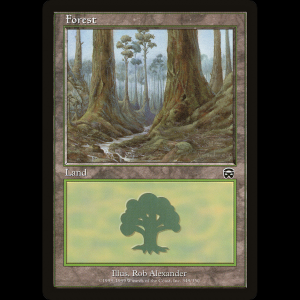 MTG Bosque (Forest) Mercadian Masques mmq#349