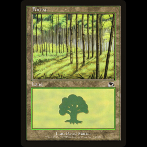 MTG Bosque (Forest) Onslaught ons#350
