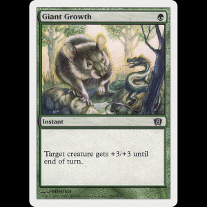 MTG Crecimiento gigante (Giant Growth) Eighth Edition 8ed#254