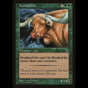 MTG Ironhoof Ox Portal Second Age p02#130