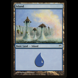 MTG Island (Island) Champions of Kamigawa chk#292