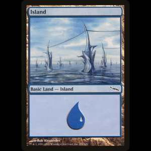MTG Island Mirrodin mrd#292