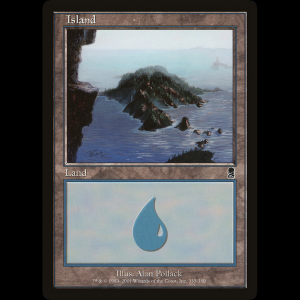 MTG Isla (Island) Odyssey ody#335