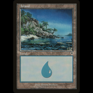 MTG Isla (Island) Invasion inv#337