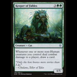 MTG Custodio de las fábulas (Keeper of Fables) Throne of Eldraine eld#163