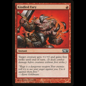 MTG Furia encendida (Kindled Fury) Magic 2013 m13#137
