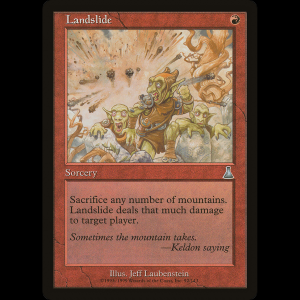 MTG Landslide Urza's Destiny uds#92
