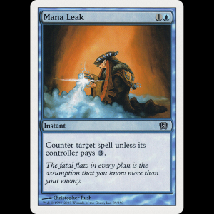 MTG Fuga de maná (Mana Leak) Eighth Edition 8ed#89