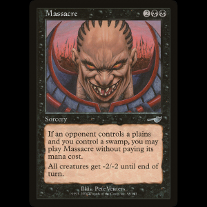 MTG Masacre (Massacre) Nemesis nem#58