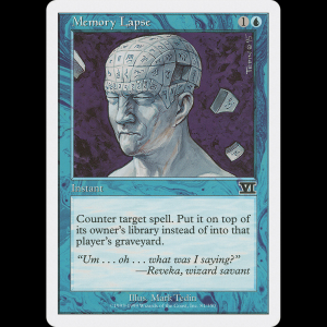 MTG Lapsus (Memory Lapse) Classic Sixth Edition 6ed#81