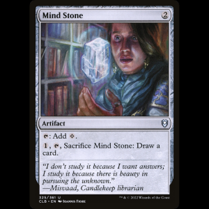 MTG Piedra mental (Mind Stone) Commander Legends: Battle for Baldur's Gate clb#325