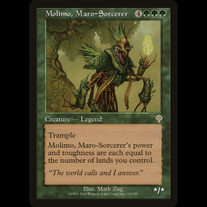 MTG Molimo, Hechicero Maro (Molimo, Maro-Sorcerer) Invasion inv#199