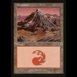 MTG Montaña (Mountain) Invasion inv#343