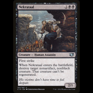 MTG Nekrataal (Nekrataal) Commander 2014 c14#152