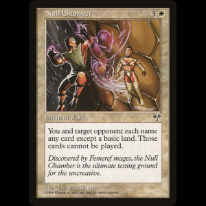 MTG Null Chamber Mirage mir#31