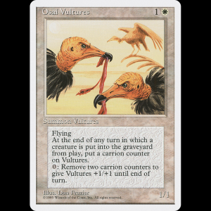 MTG Buitres de Osai (Osai Vultures) Fourth Edition 4ed#38