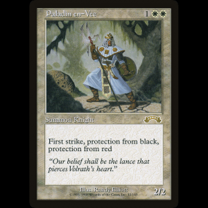 MTG Paladin en-Vec Exodus exo#12