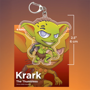 Mtg Partner Commanders Krark Gatherers Tavern Keychain Llavero