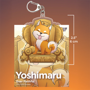 Mtg Partner Commanders Yoshimaru Gatherers Tavern Keychain Llavero