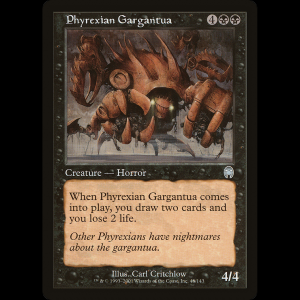 MTG Gargantua pirexiano (Phyrexian Gargantua) Apocalypse apc#48