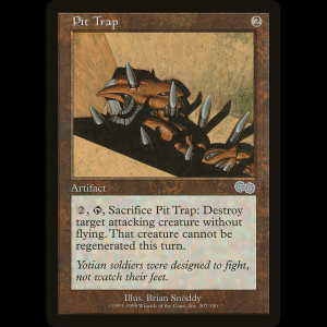 MTG Pozo trampa (Pit Trap) Urza's Saga usg#307
