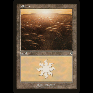 MTG Llanura (Plains) Invasion inv#331