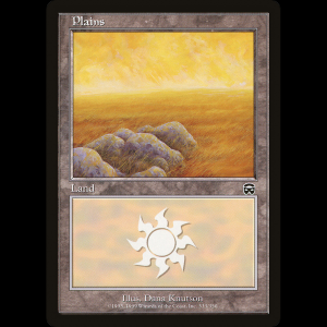 MTG Llanura (Plains) Mercadian Masques mmq#333