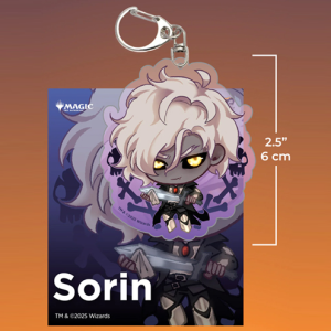 Mtg Planeswalker Sorin Gatherers Tavern Keychain Llavero