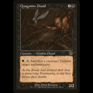 MTG Druida del cenagal (Quagmire Druid) Apocalypse apc#51