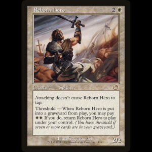 MTG Héroe renacido (Reborn Hero) Torment tor#14