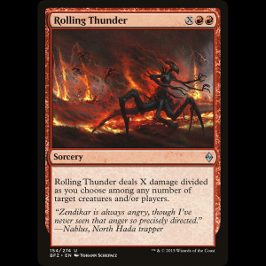 MTG Rolling Thunder Battle for Zendikar bfz#154