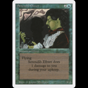 MTG Serendib Efreet Revised Edition 3ed#79
