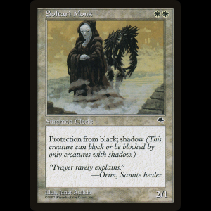 MTG Monje soltari (Soltari Monk) Tempest tmp#45