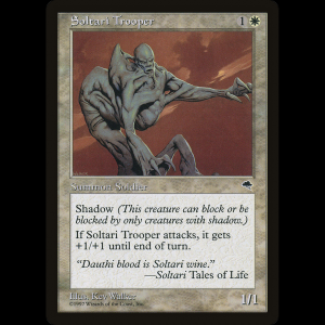 MTG Soltari Trooper Tempest tmp#47