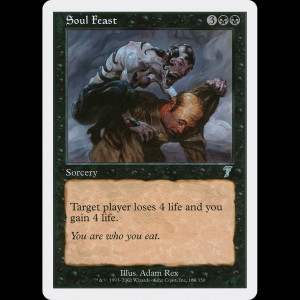 MTG Festín de alma (Soul Feast) Seventh Edition 7ed#163